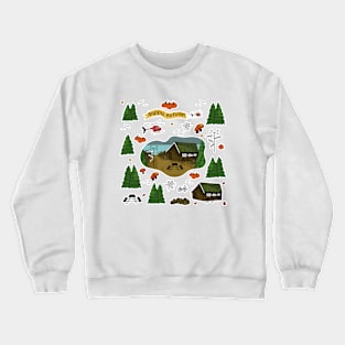 Happy Halloween Happy autumn Crewneck Sweatshirt